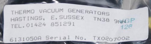 NEW Thermo Vacuum Generators/ASM PN 6131050A P3000 MK2 Drive Assembly - Picture 8 of 8