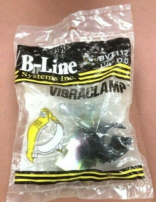 B-Line Systems Vibraclamp BVT112 1-1/8'' O.D. New Old Stock 