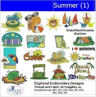 Machine Embroidery Designs - Summer(1) on sale Machine Embroidery Designs - Summer(1) on sale