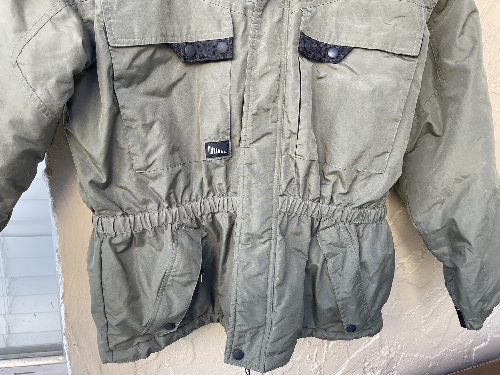 cornice Soft Shell Jacket Quilted Lining  green w… - image 3