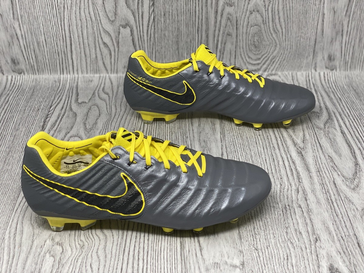 Nike Legend 7 Elite Tiempo FG Soccer Cleats AH7238-008 Grey Nike Legend 7 Elite Tiempo FG Soccer Cleats AH7238-008 Grey