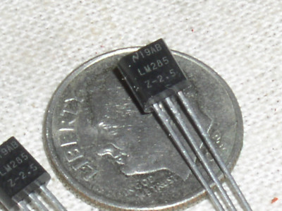 2 NOS LM285Z-2.5 IC VREF MICROPOWER VOLTAGE REFERENCE 2.5 V TO-92 285 LM285 USA