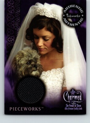 2003 Charmed Power of Three Pieceworks #PW2 Alyssa Milano as Phoebe 040-C
