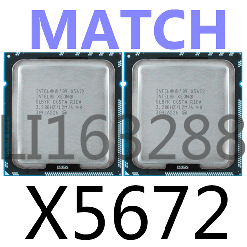 intel Xeon X5670 X5672 X5675 X5677 X5680 X5687 X5690 CPU Processor - Bild 3 von 8