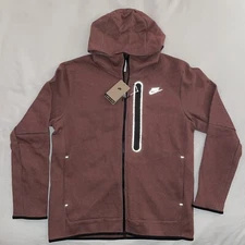 Nike Sportswear Tech Fleece Full-Zip Hooded Sweatshirt (Adobe) - Men’s Large