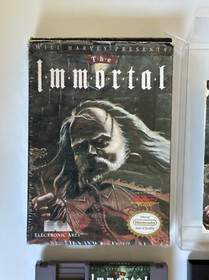 The Immortal (Nintendo NES, 1990) Complete CIB w/ Protective Case