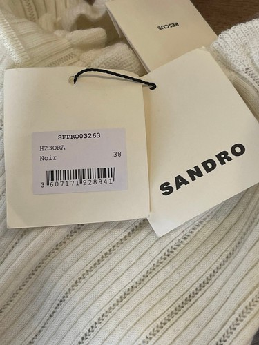 Sandro Paris Women's Dress Size 38 FR / M Wool Blend SFPRO03263 - Picture 7 of 9