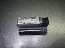 Monster 1/2" 6 Flute Carbide CR Stub Endmill 1/2" Shank .06" R 292-201205 LOC37