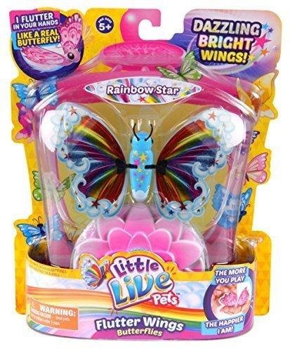 little live pets flutter wings dancing butterfly flower garden