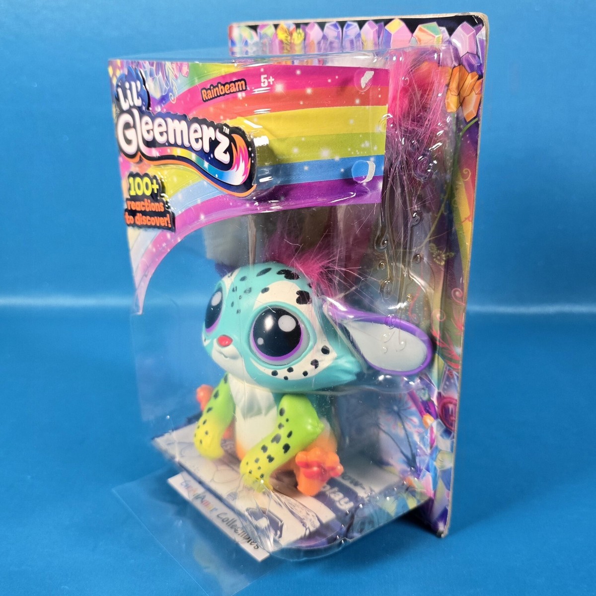 Lil' Gleemerz RAINBEAM Rainbow Interactive Light-Up Furry Pet