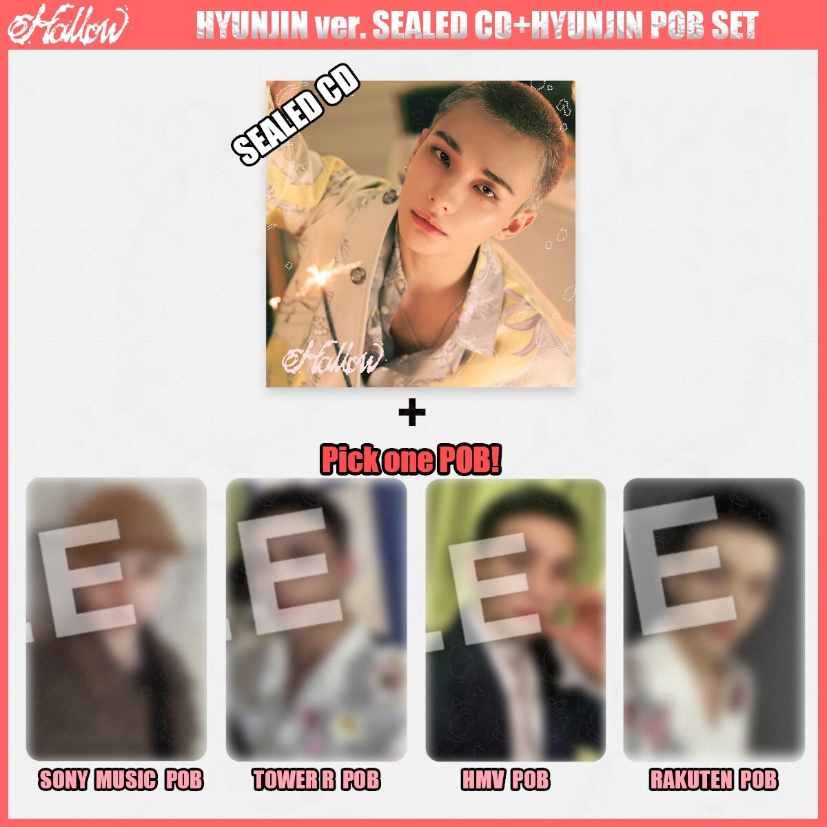 straykids Hollow 4形態　タワレコ　エコパトレカ　skzoo straykids Hollow 4形態 タワレコ エコパトレカ skzoo Stray