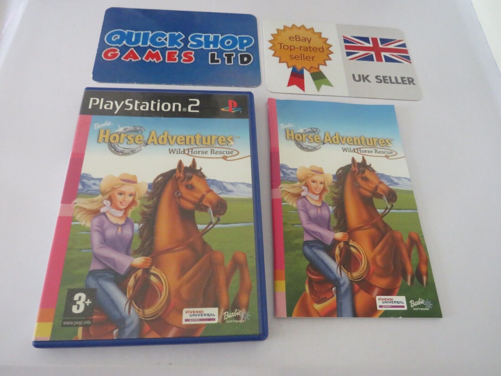 Buy Barbie Horse Adventures: Riding Camp PS2 CD! Cheap game price