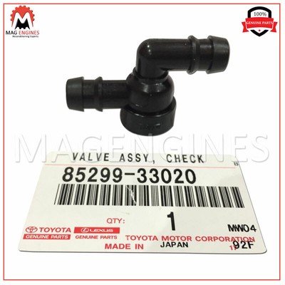 85299-33020 GENUINE OEM VALVE ASSY, CHECK 8529933020 | eBay