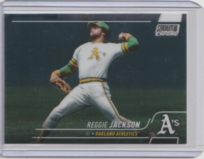 2022 Stadium Club Chrome 217 Reggie Jackson 