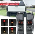 <!--F#f_0-->Pair For 2012-2019 Isuzu D-Max Dmax Led Tail Light Lamp Black Lens Smoke Pickup<!--F/-->