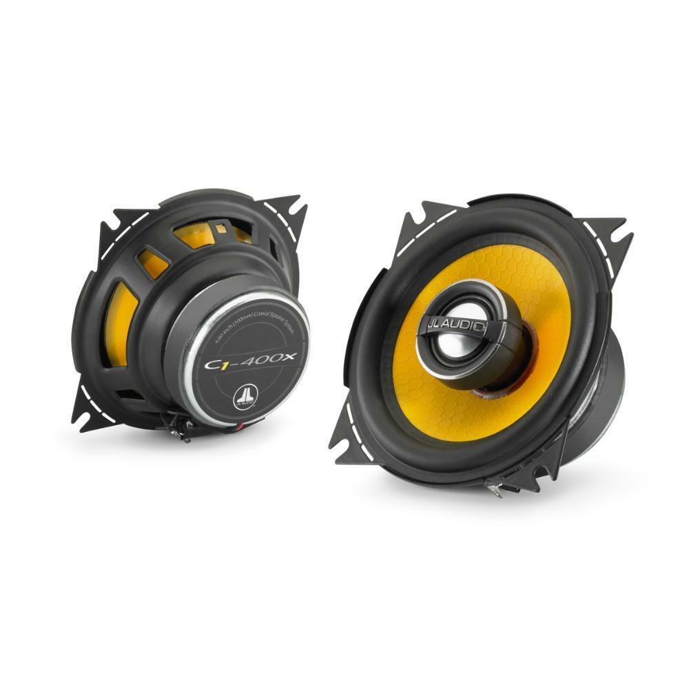 JL Audio C1400X 4 inch 2-Way Coaxial Car Speaker - 2 Count for