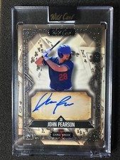 2024 Wild Card 5 Card Draw Josh Pearson Auto #1/1 Black Rainbow