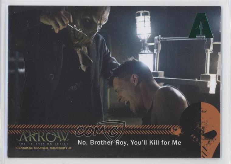 2015 Cryptozoic Arrow Season 2 Mirakuru Green Foil Stamp #U4 2o7