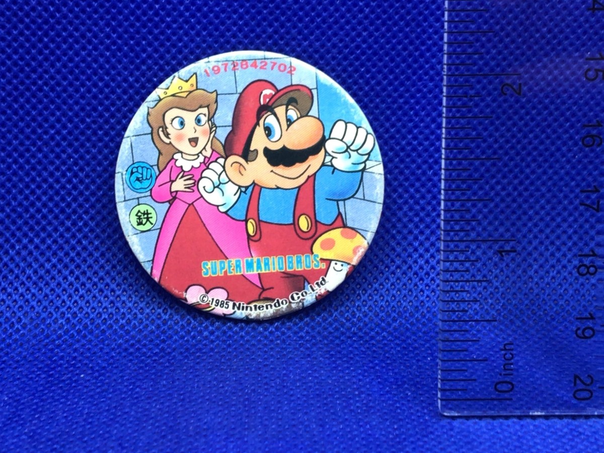 Super Mario Brothers Peach BROS 1985 menko card Nintendo Japanese