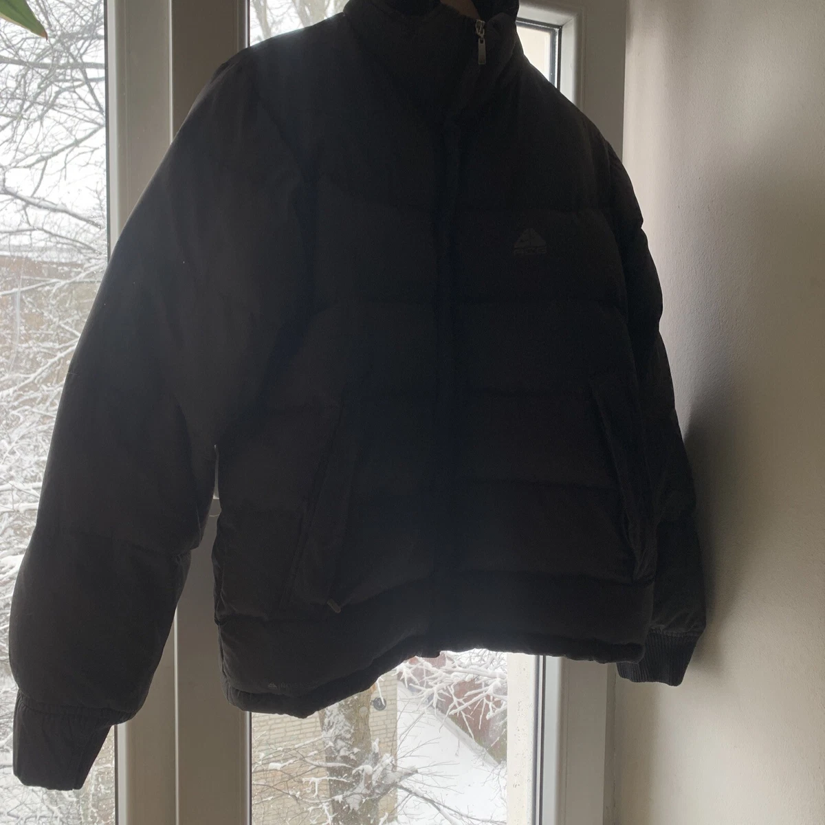 Vintage Men`s Nike ACG Black Puffer Goose Down Jacket Small Outer Layer 3