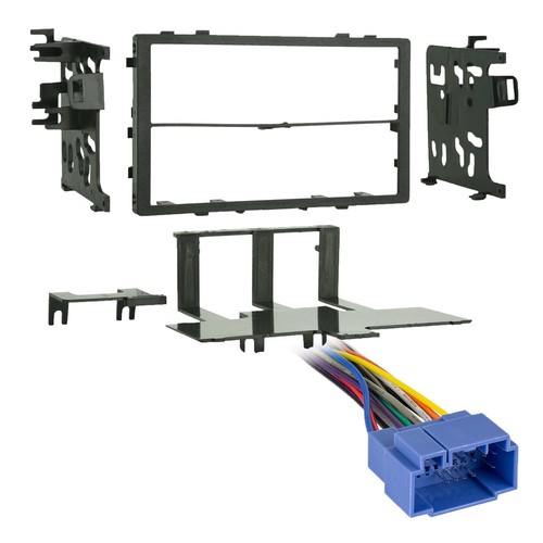 Metra 95-7801 Double DIN Dash Kit + Harness for Select 1998-06 Acura/Honda/I...