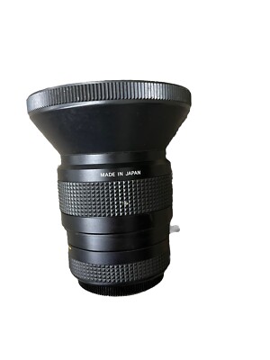 Vintage Black 1:1.4 12.5 ~ 75 mm TV Zoom Lens Made In Japan | eBay