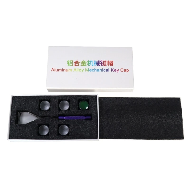 High-Quality Gaming Mechanical Keyboard Keycap Set with Plating & Oxidation Finish