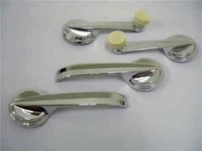 1958 1959 Ford Passenger Car Door Handle & Window Crank Set - Does Both Doors