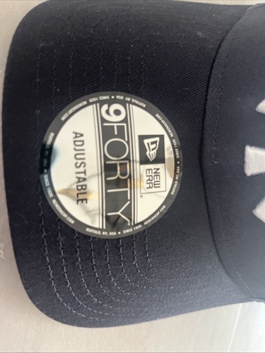 New Era 9Forty New York Yankees Hat Cap Baseball Adult Adjustable Color Navy - Picture 2 of 7
