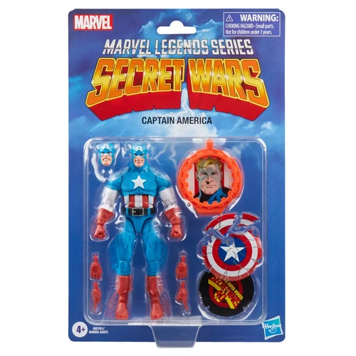🔥Marvel Legends Series Secret Wars Captain America 6" Action Figure🔥