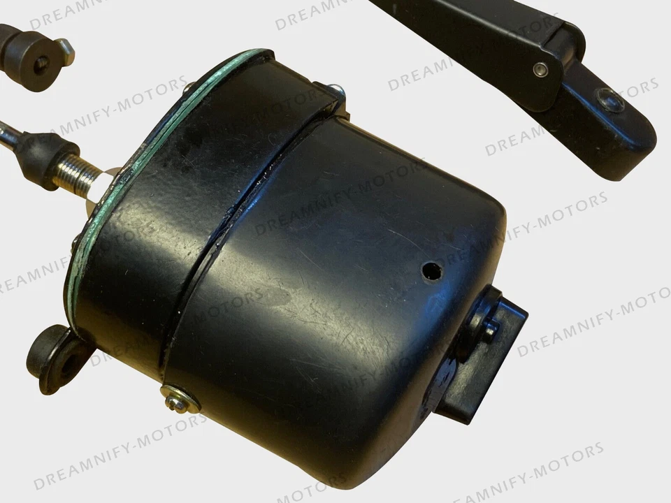 Kit de motor limpiaparabrisas universal 12 voltios se adapta a Willys jeep CJ2A CJ3A CJ3B CJ5 Foto 3 de 4