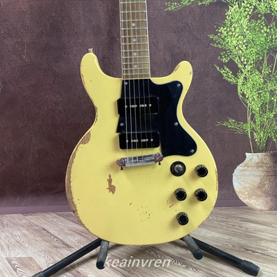 L P Electric Guitar DCPro w/WrapAround Bridge/P-9Os 6 strings high-quality