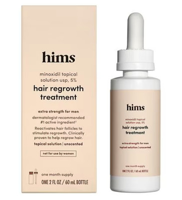 Hims Hair Regrowth Treatment Extra Strength for Men topical solution