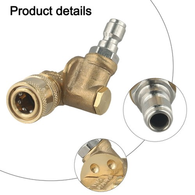 #ad Efficient Cleaning from All Angles Pressure Washer Nozzle Swivel Joint $18.53