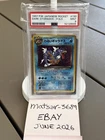 1997 POKEMON JAPANESE ROCKET #130 DARK GYARADOS-HOLO PSA 9 #130
