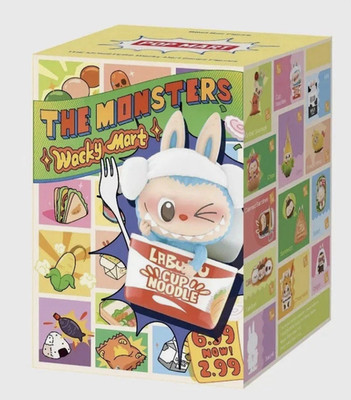 POP MART THE MONSTERS WACKY MART SERIE FIGUREN GEBRATENE GARNELEN BLIND BOX ORIGINAL