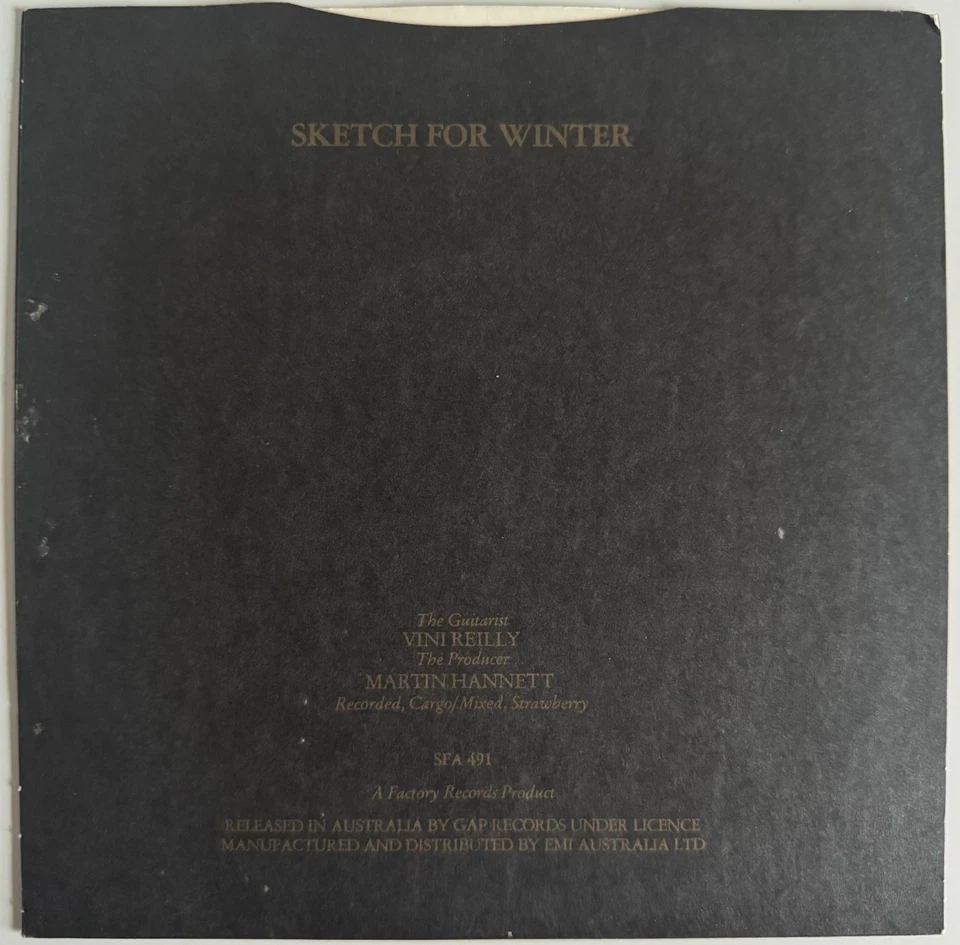 DURUTTI COLUMN SKETCH FOR SUMMER 7” VINYL FACTORY AUSTRALIA 1979 NEAR MINT - Image 2 of 4