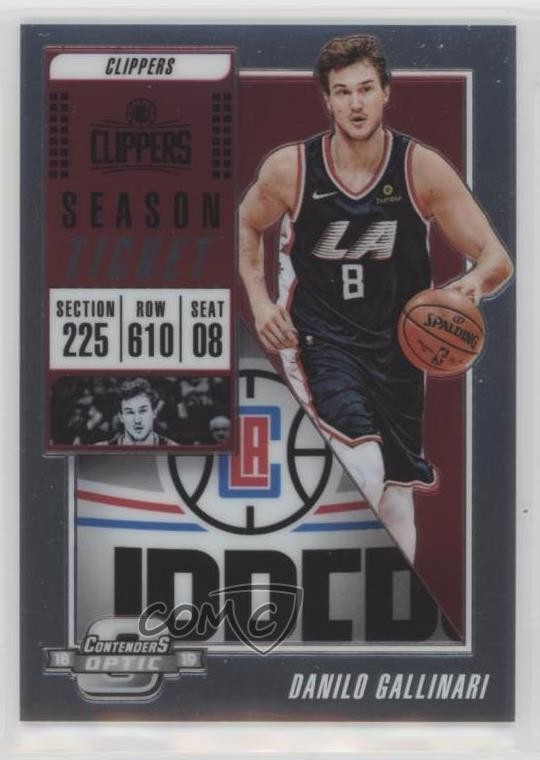 2018-19 Panini Contenders Optic Season Ticket Danilo Gallinari #71 s3g