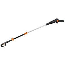 NEW Durable 8in Electric Telescoping Pole Saw 6-Amp Extendable Tree Trimmer Tool