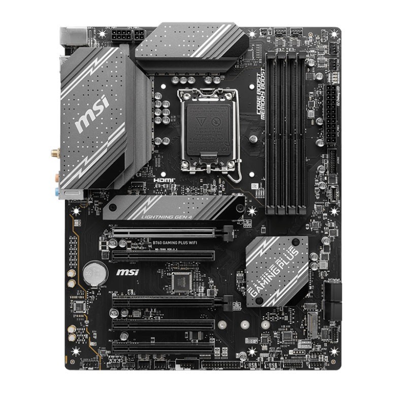 MSI B760 GAMING PLUS WIFI Motherboard Socket 1700/B760/DDR5/S-ATA 6Gb/s/ATX