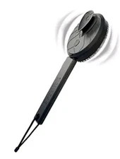 Sonic Scrubber Vibrating Face & Body Brush w/12.5" detachable telescoping handle