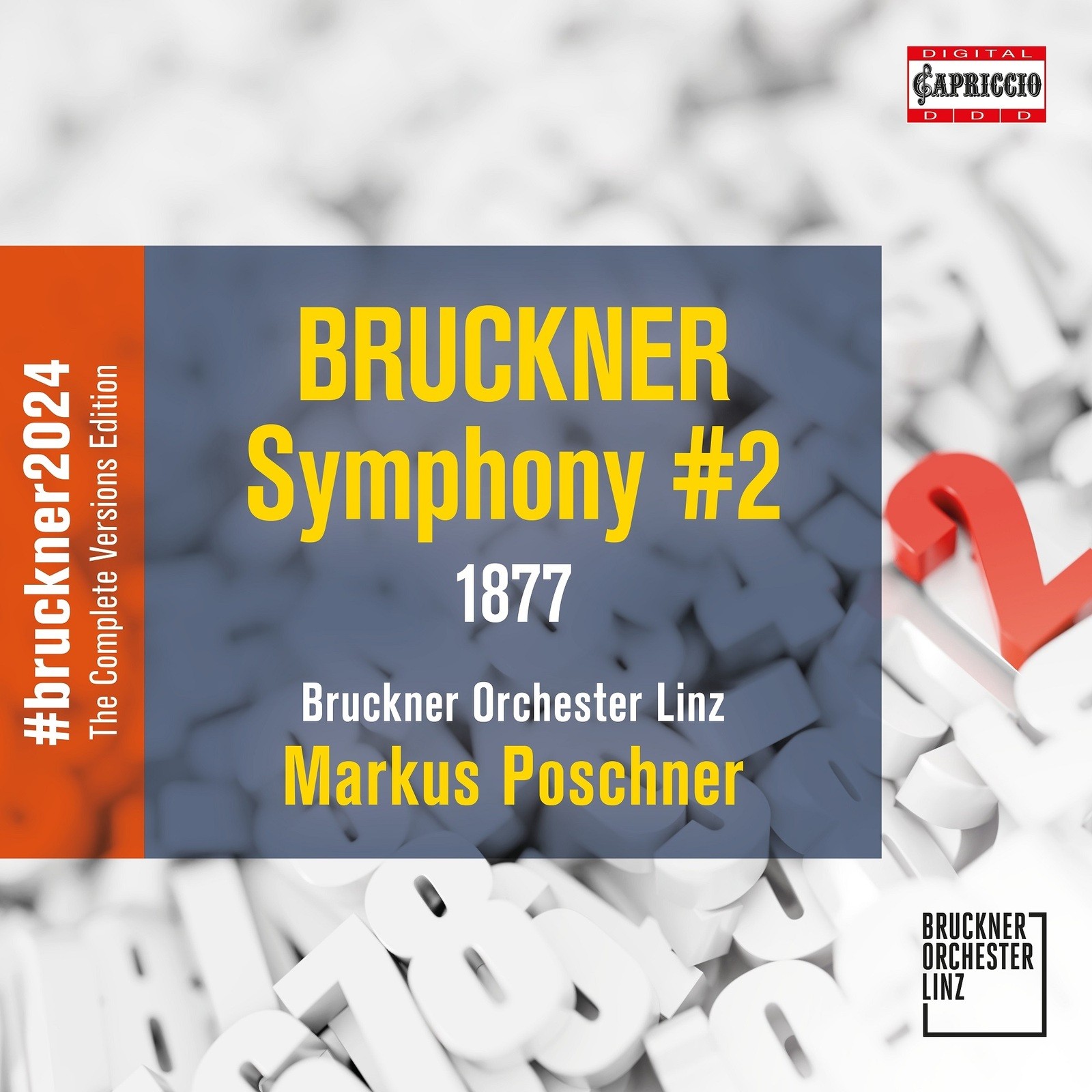 C8089 Bruckner Orchester Linz; Markus Poschner Anton Bruckner: Symphony No. 2 CD
