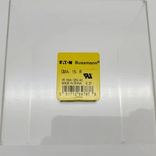 Bussmann GMA-15-R Fuses 15A 125V Fast Acting Glass Pack of 5