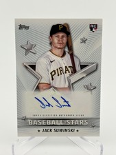 2022 Topps Update Series #BSA-JSU Jack Suwinski Auto Rookie