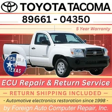 89661-04350 Tacoma Toyota ECU Repair Service - Quality Service, 5 Year Warranty