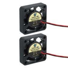 2 Pcs 3D Printer 4010 Cooling Fan, 12V 6000RPM 40x40x10mm Hydraulic Bearing