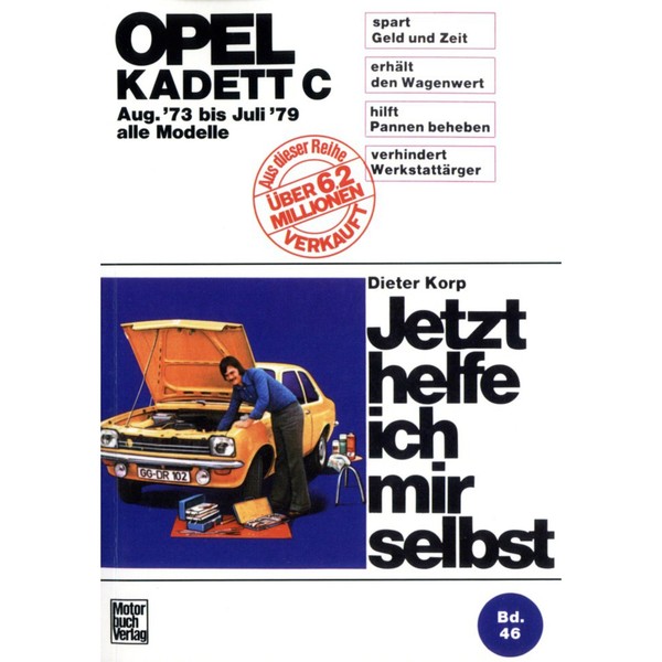 Opel Kadett C 1973-1979 Jetzt Helfe Ich Mir Selbst Reparaturhandbuch Motorbuch-image
