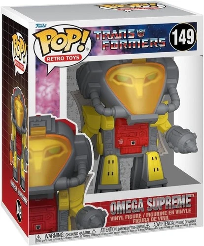 Funko Pop Super: Transformers - Omega Supreme - Transformers Classic - Collectab