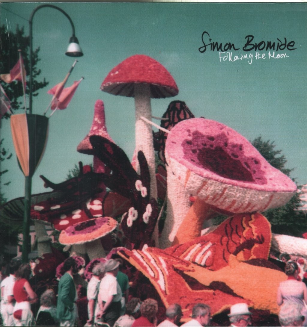 Simon Bromide Following the Moon LP vinyl UK Scratchy 2021 still sealed. crease