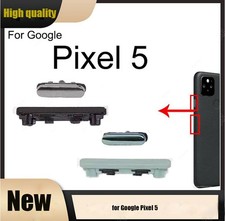 Side Power On Off Volume Button Key For Google Pixel 5 Parts Black Green HAU